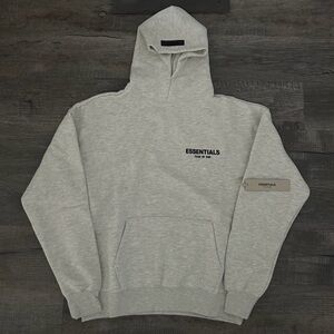 Essentials Light Oatmeal Hoodie